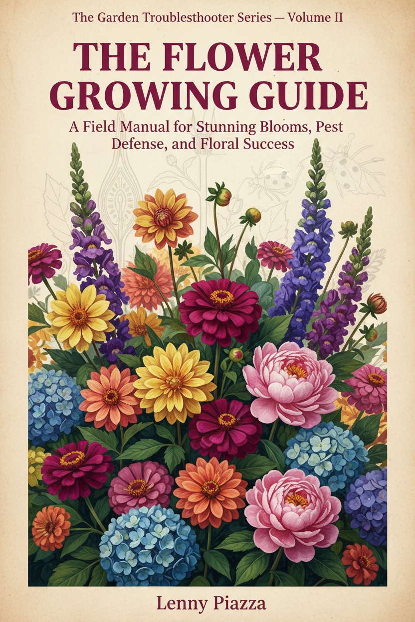 The Flower Growing Guide  A Field Manual for Stunning Blooms, Pest Defense, and Floral Success