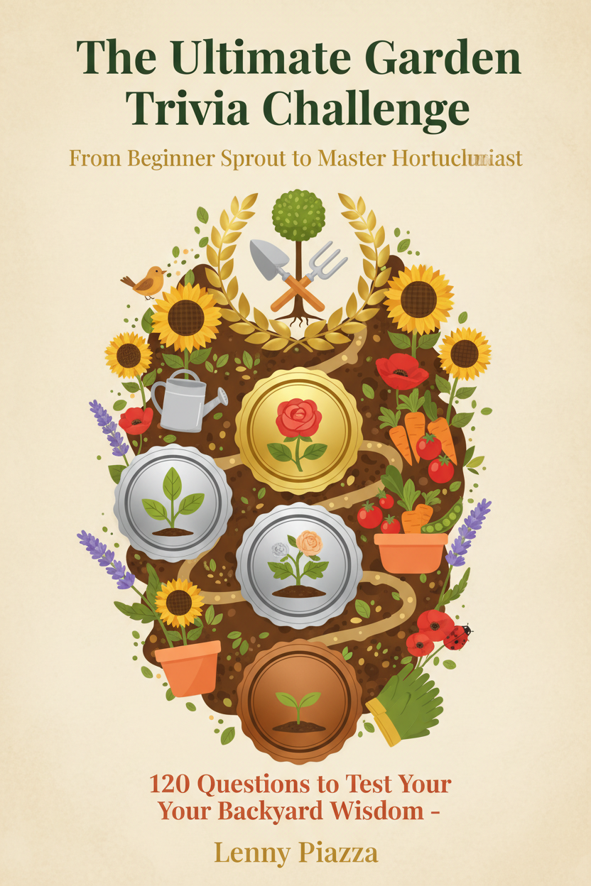 The Ultimate Garden Trivia Challenge From Beginner Sprout to Master Horticulturist: 120 Questions to Test Your Backyard Wisdom