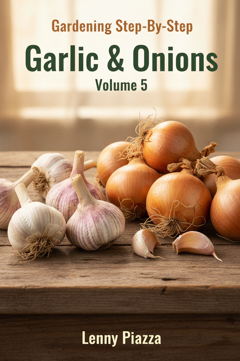 Gardening Step-By-Step: Volume 5: Garlic & Onions